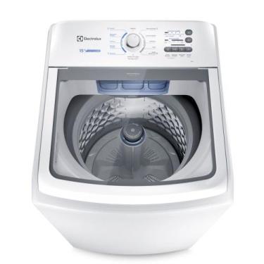 Imagem de Máquina de Lavar Electrolux 15kg Branca Essential Care com Cesto Inox 