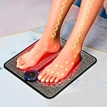 Imagem de Massageador Para Pés Pernas Ems Tapete Magnético Relaxante - Alfa