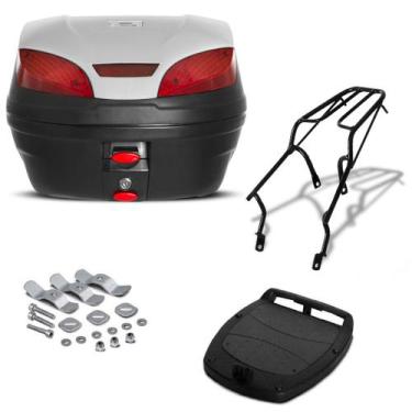 Imagem de Bau 30 Litros Pro Tork Smartbox 3 + Bagageiro Biz 125 2011 - 2012, PRA