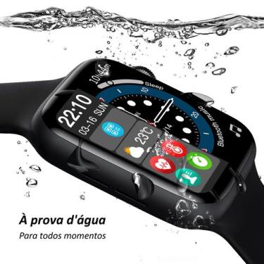 Imagem de Smartwatch W27 Pro Preto Nfc Lançamento Original C/nf - Alzza