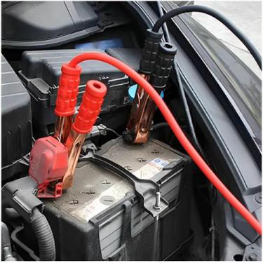 Imagem de Cabo Chupeta Automotivo Partida Bateria Carro Emergência Recarga Energ