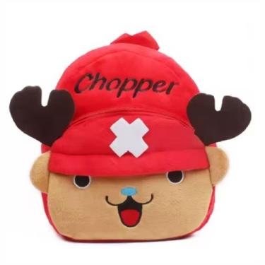 Imagem de Mochila Bolsa Escolar Pelúcia Infantil Criança Chopper - 000005947E, I