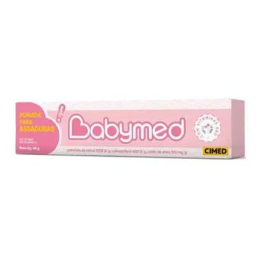 Imagem de Pomada para Assaduras Babymed Menina Rosa 45g - Cimed