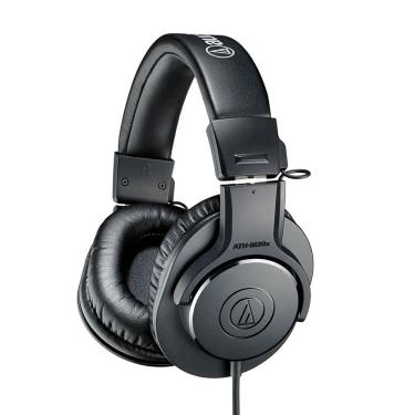 Imagem de Fone de Ouvido Profissional Audio Technica ATH-M20X para Monitoramento com Drivers 40mm Preto