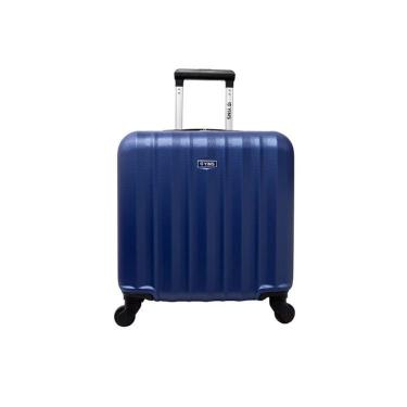 Imagem de Mala de Bordo 16 Polegadas Abs com Rodas Giratórias 360o e Cadeado Aviator N16 Ys21236 Azul Yin's