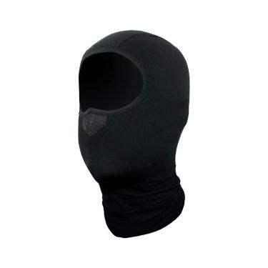 Imagem de Balaclava Segunda Pele ASW Racing Cell 30 em Tecido Malhado Modal Poliester e Tule Preto Unissex