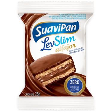 Imagem de Alfajor Levslim Chocolate Ao Leite Display C/ 12 Unid-Unissex