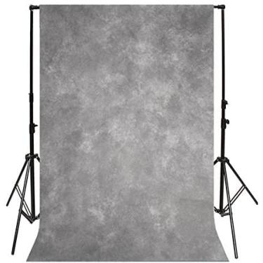 Imagem de Yeele Cenários de fotografia cinza vintage 3 x 4,5 m cinza sólido gradiente pastel cores chique design foto fundo foto festa bebê adulto foto vídeo sessão estúdio adereços queda vinil papel de parede