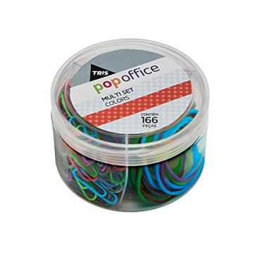 Imagem de Kit Multi Set Pop Office - Colorido - Pote C/166 Un - Tris, 608112