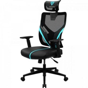 Imagem de Cadeira Ergonomic Yama1 Preta/ Cyan Thunderx3