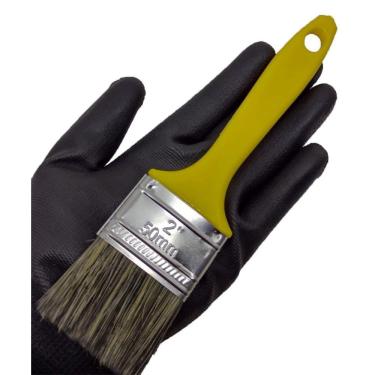 Imagem de Pincel Trincha Gris Amarela 2 50Mm Para Pintura Compel