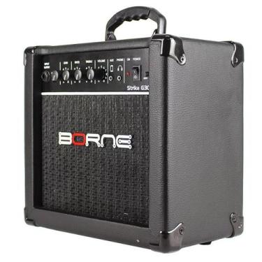 Imagem de Amplificador De Guitarra E Violão Borne Strike Preto G30 15Watts 110 /