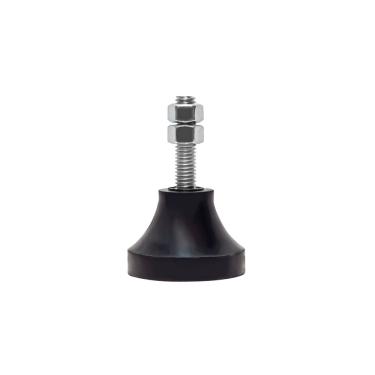 Imagem de Sapata Pé de Borracha 5/16" 200 Kg P/ Móveis - Vibra Stop