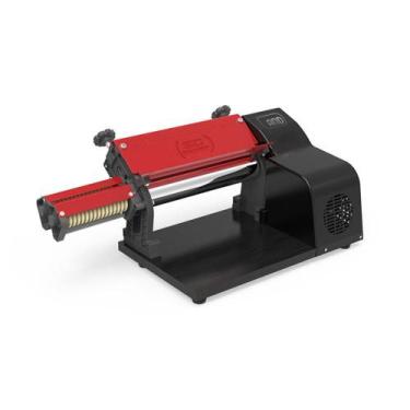 Imagem de Cilindro Laminador Elétrico Massas 28 cm com Cortador Talharim Preto 2