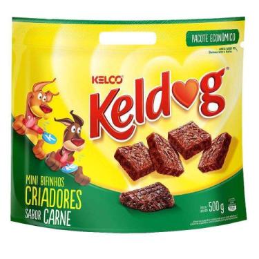 Imagem de Bifinho KelDog Mini para Cães Adultos Sabor Carne - 500g - Keldog / Ke