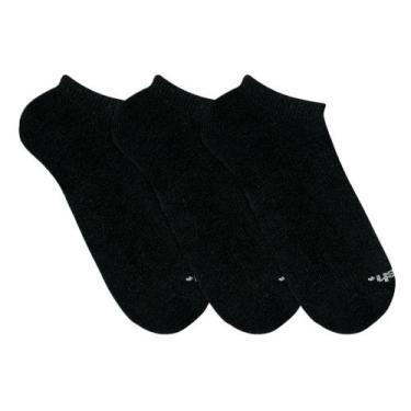 Imagem de 3 Pares De Meias Unissex Adulto Modelo Sapatilha Invisível Esportiva A