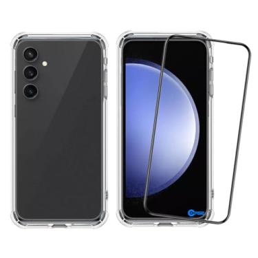 Imagem de Pelicula para S23 FE Tela de 6.4 e Capa Capinha Anti Impacto Compatível Samsung Galaxy S23 FE - SMART E CASE