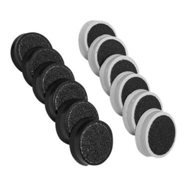 Imagem de Kit lixa pedicuro  6un finas 6un grossas megabell