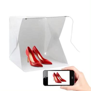 Imagem de Mini Estudio Fotografico Portatil Iluminado Modelo Xc-Me-01 - X-cell