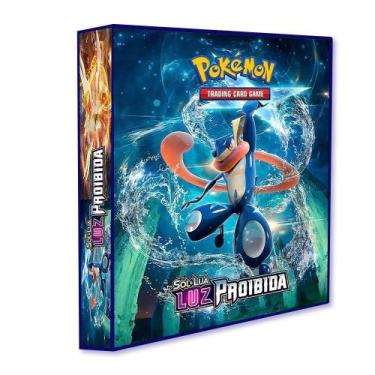 Imagem de Álbum Pasta Fichário Pokemon Sol e Lua Luz Proibida para Cards Pokémon