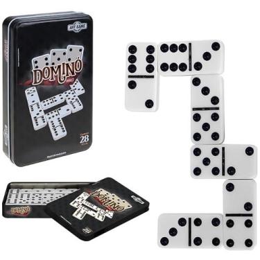 Imagem de Jogo de Dominó Duplo 7 Art Brink Profissional de Osso ZB618