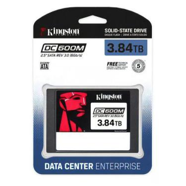 Imagem de Ssd Servidor Kingston 3.84tb Sata 6gbps Dc600m Enterprise Cor PretoSsd