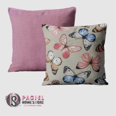 Imagem de Kit Com 2 Capas P/ almofada Belize 40cmx40cm - PAGIEL HOMESTORE