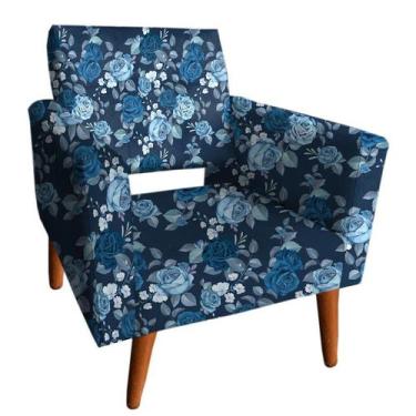 Imagem de Poltrona Infantil Vanessinha Pé Palito Floral 40 - MOVEIS AGUIAS