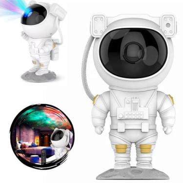 Imagem de Projetor Astronauta Luz Noturna Galáxia Estrelas C Controle - Tesla St