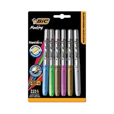 Imagem de Caneta permanente bic marcador marki