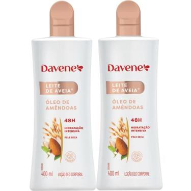 Imagem de 2 Hidratante Corporal Leite Aveia+Oleo Amendoas 400ml Davene