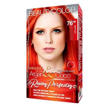 Imagem de Kit Coloração Ruivo Ariel 76.66 - Beauty Color