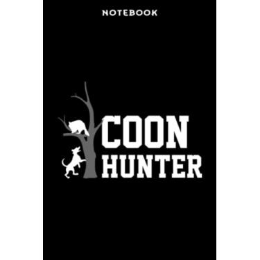 Imagem de Notebook Cōōn Hūntērs Vinātāgē Rāccōōn Hūnting Gēār Gift Fōr Dād Mēmē: 6" x 9", over 100 pages/Lined Journal,Appointment,Task Manager,Money,Stylish Paperback