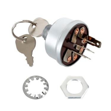 Imagem de Keycci Interruptor de ignição 103-0206, compatível com Ex Mark Lazer Z e Lazer Z XP & to ro Z500 Series Z Master com deck de 152 cm e 182 cm, serve para 109-4736 103-0206 88-9830 104-2541 441 30 a 33