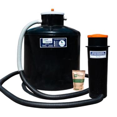 Imagem de Kit Biodigestor 2.500L/dia com Vala de Infiltração e Leito