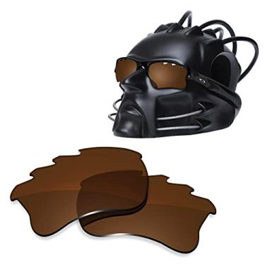 Imagem de ToughAsNails Lentes de substituição para óculos de sol Oakley Flak Jacket XLJ Ventilados – HyperVision Plus Brown – Polarizadas