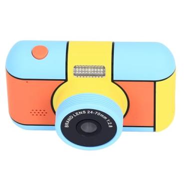 Imagem de Câmera Digital Akozon Kids, Câmera Digital 1080P para Crianças Tela IPS de 2,4 Polegadas 32MP Lente Dupla Compacta Portátil Pequena Câmera de Vídeo para Meninos Meninas Presente