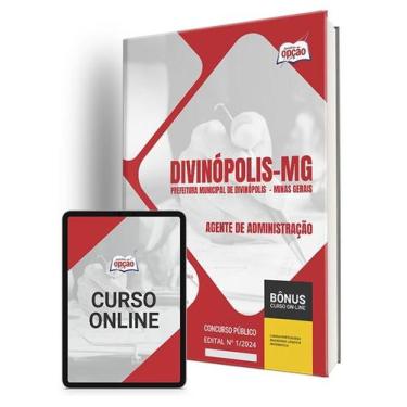 Imagem de Apostila Prefeitura de Divinópolis - MG 2024 - Agente de Administração