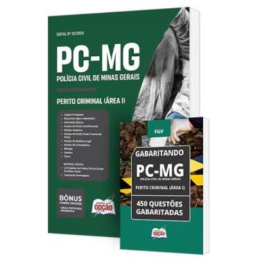 Imagem de Combo PC-MG - Perito Criminal (Área I) - Apostilas Opção