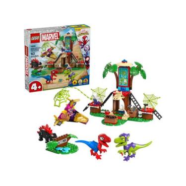 Imagem de LEGO Espetaculares Batalha de Raptors de Spidey - e Gobby no QG da Cas