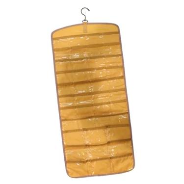 Imagem de UxicRuya Organizador de jóias suspenso Stand Stand Corporal Jóias Bracelet Colar Colar de colar de colar para quarto, porta de armário Viagem em casa, Roxo