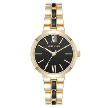Imagem de Anne Klein Relógio de pulseira feminino, AK/4208, Dourado