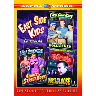 Imagem de East Side Kids Collection #4 (Clancy Street Boys/Ghosts On The Loose/Million Dollar Kid) [DVD]