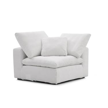 Imagem de Mario Capasa Coleção Tivoli Sofa - Canto | Sofá de nuvem ultramacio | Sofá secional modular conversível | Capas macias e duráveis, laváveis na máquina | Sofás seccionais luxuosos para sala de estar