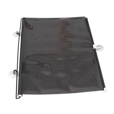 Imagem de FOMIYES Cortina blackout persiana com ventosas temporárias portátil para janela cortina para-sol blackout cortina rolo para-sol