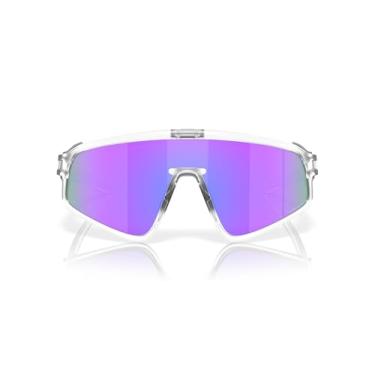 Imagem de Óculos de Sol Oakley Latch Panel 0OO9404 940402 Tam 35 / Transparente - Lentes Prizm Violet