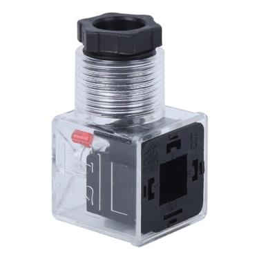Imagem de Acessórios Universal DC 24V 10A Transparente IP65 Água Exclusão para Máquinas Automotive Hydraulics Plug Bobina De Fafeicy Solenóide Plug Válvula Hidráulica