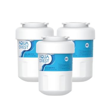 Imagem de AQUA CREST Filtro de água da geladeira MWF, substituição para GE Smart Water MWF, MWFINT, MWFP, MWFA, GWF, HDX FMG-1, GSE25GSHECSS, WFC1201, RWF1060, 197D6321P006, Kenmore 9991, pacote com 3