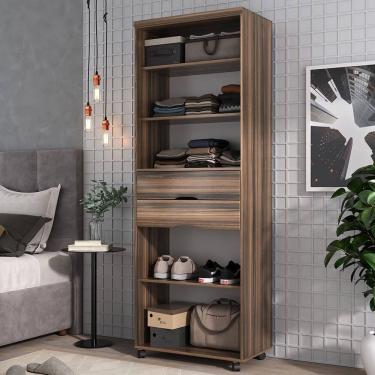 Imagem de Armário Multiuso 2 Gavetas Com Prateleiras San Remo