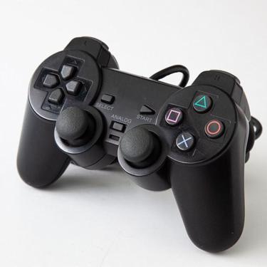 Imagem de Controle De Vídeo Game PS2 Dualshock Joystick Com Fio